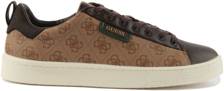 Guess Vice 4G In Brown Beige For Men