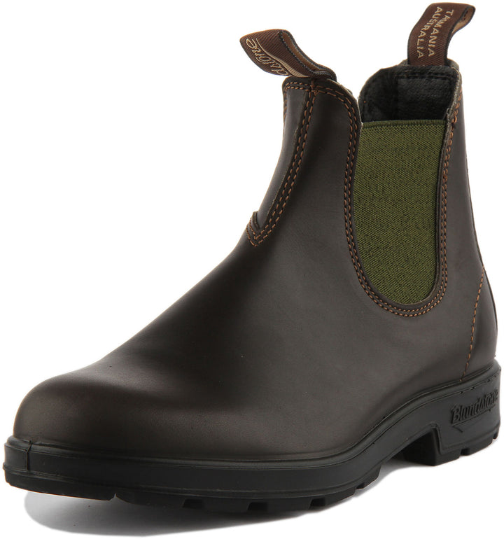 Blundstone 519 In Brown Olive For Unisex