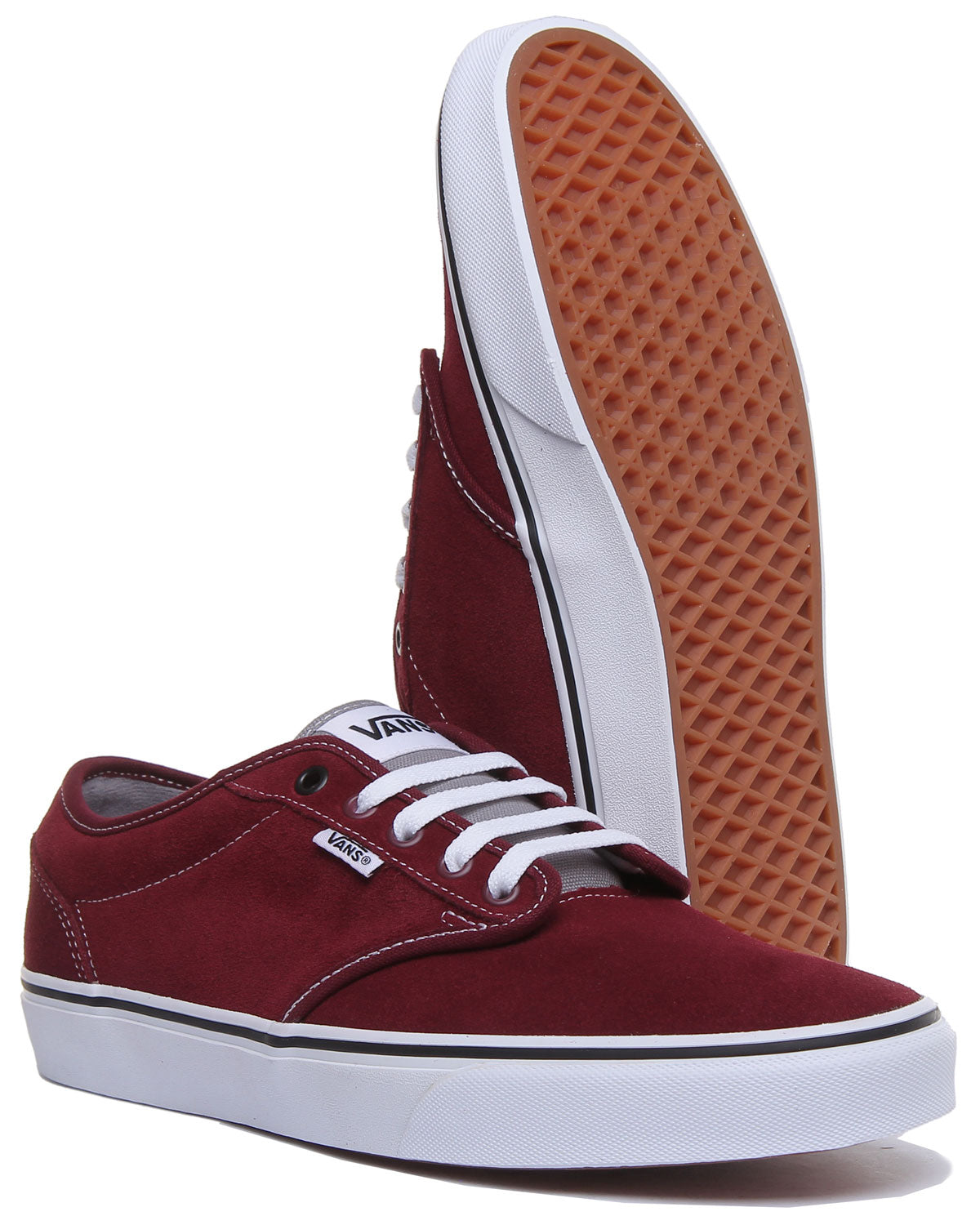 Burgundy hotsell vans men