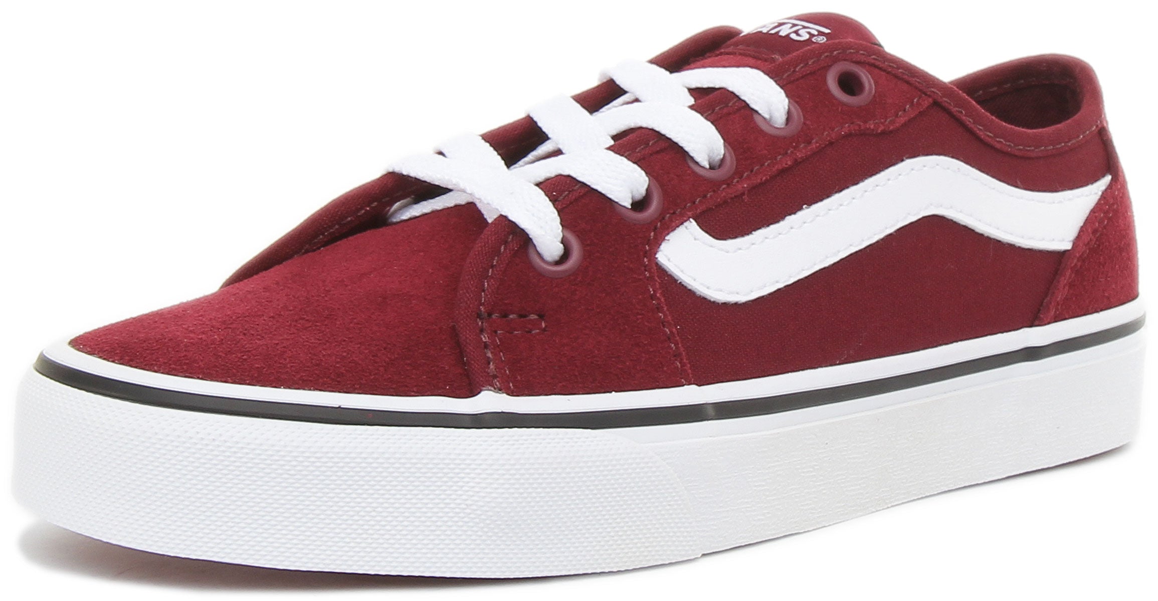 Vans Filmore Decon In Burgundy For Women 4feetshoes