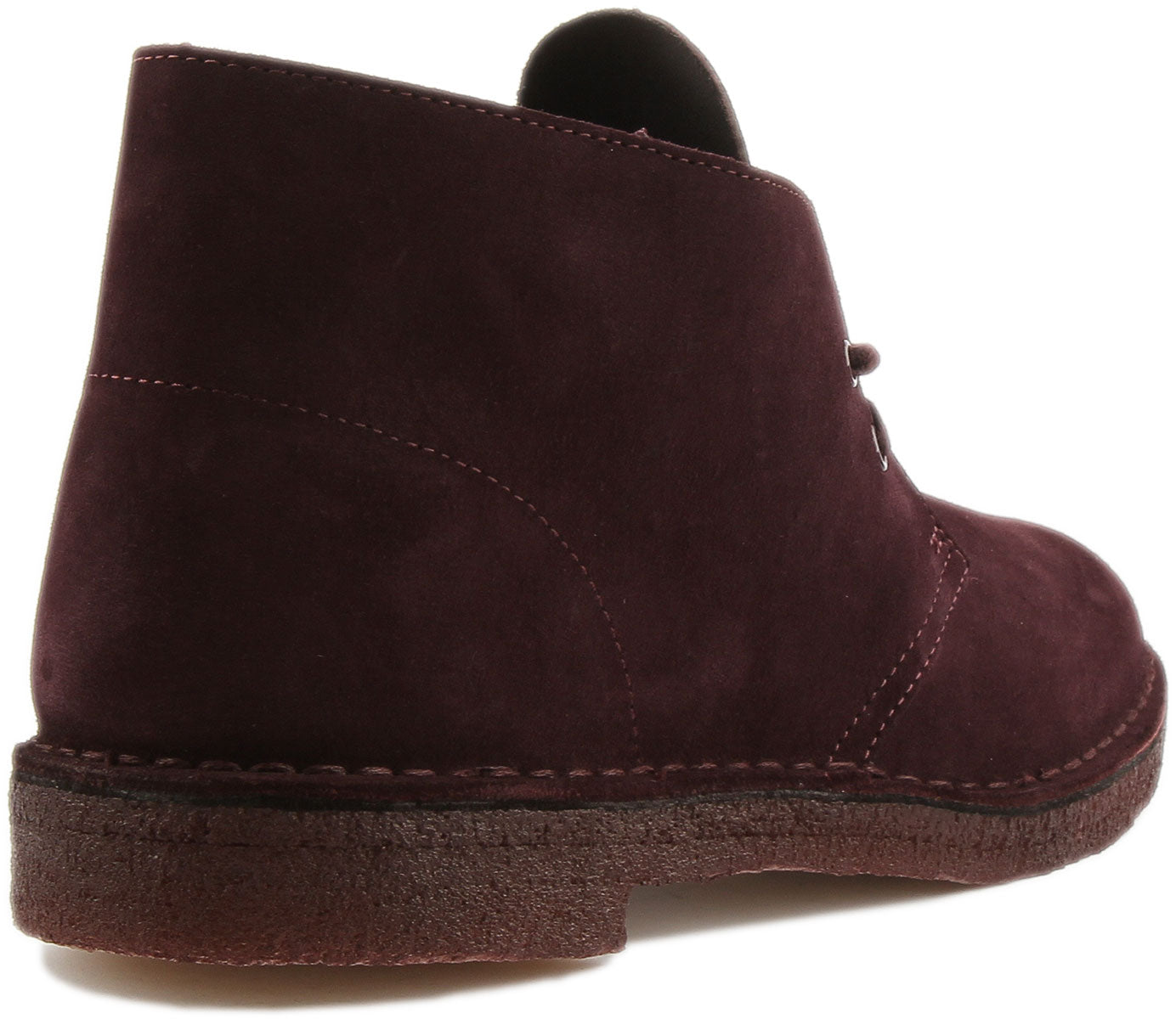 Burgundy clarks clearance