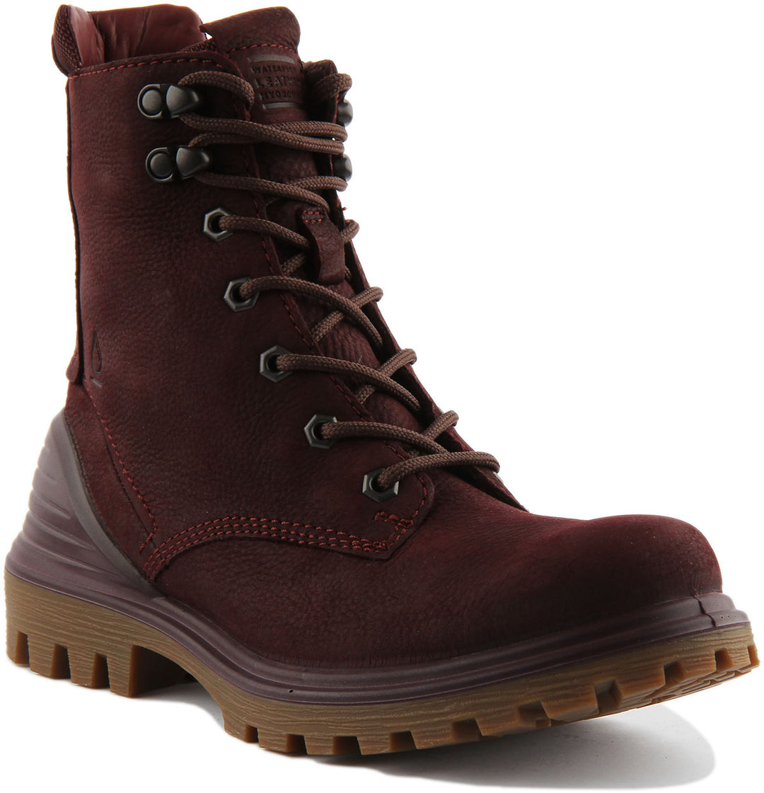 Ecco Tredtray In Burgundy For Women | Ecco Womens Ankle Boots – 4feetshoes
