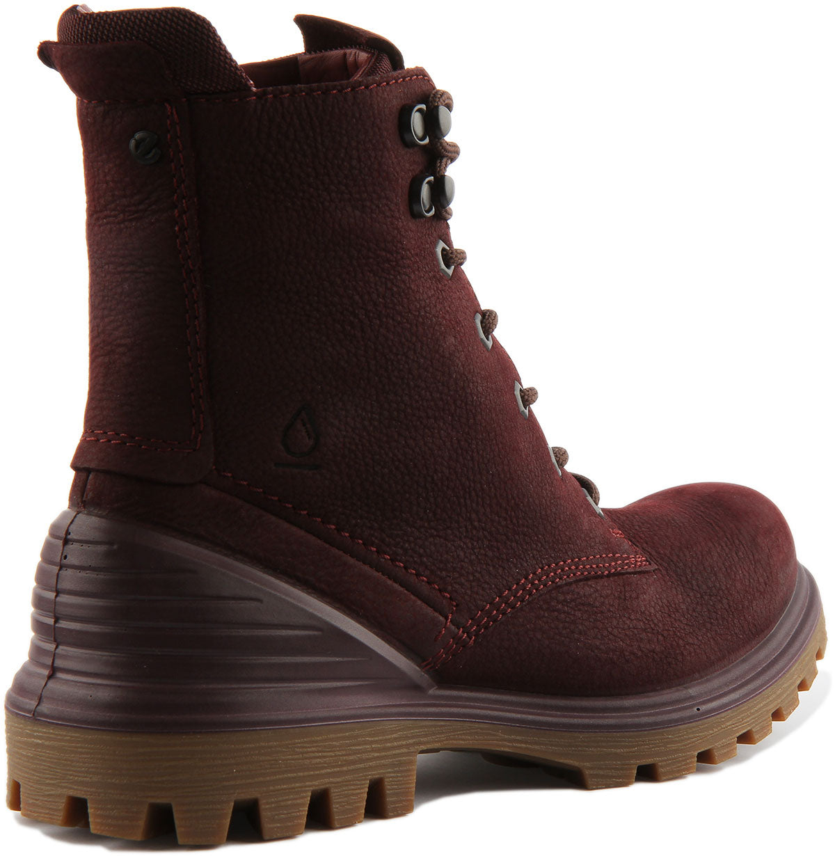 Ecco burgundy deals boots