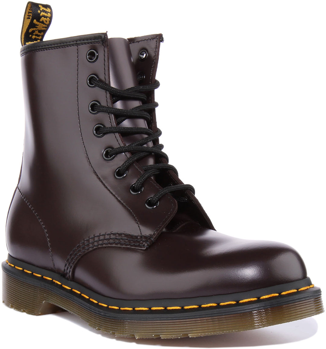Doc Martens Gelbe Boots Damen Schuhe 8-Loch Damen Stiefel 1460 Green