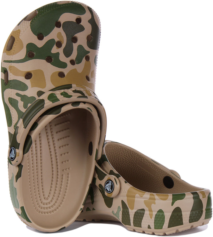 Crocs Classic Camo In Camouflage