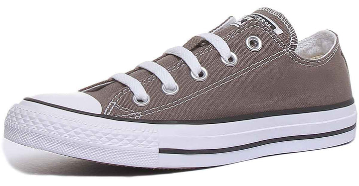 Converse All Star Low Trainer In Charcoal For Women