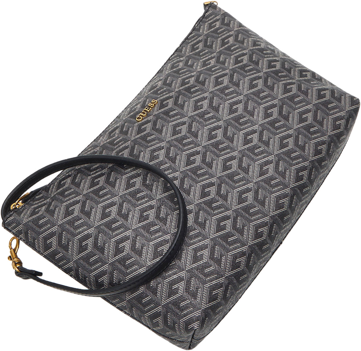 Guess Hwsv6995290 Vikky Cube In Charcoal For Women | Shopping Bag 