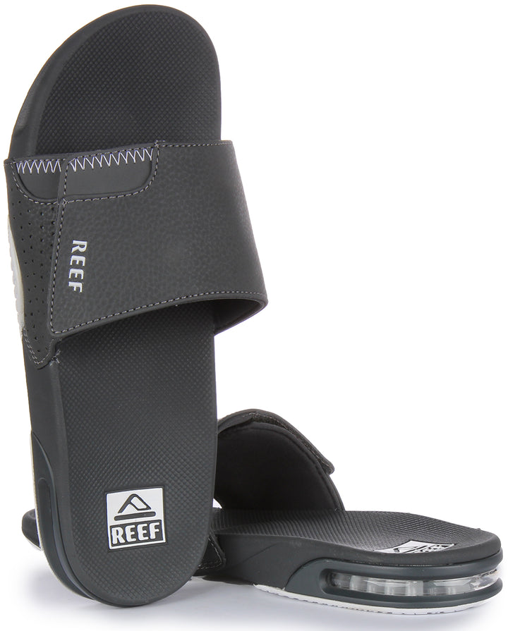 Reef M Fanning In Charcoal For Men