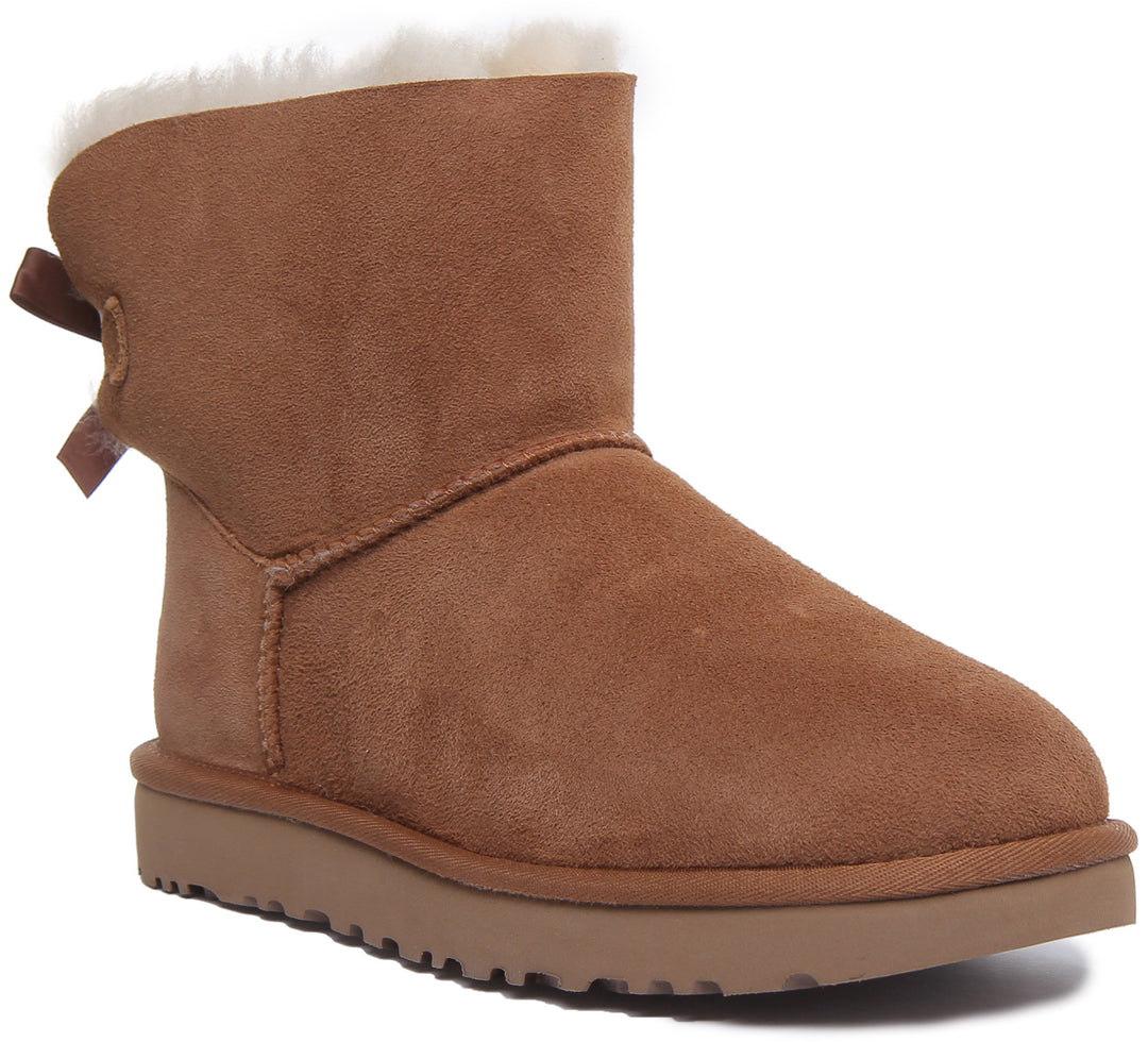 Mini bailey bow ii boot chestnut Clearance