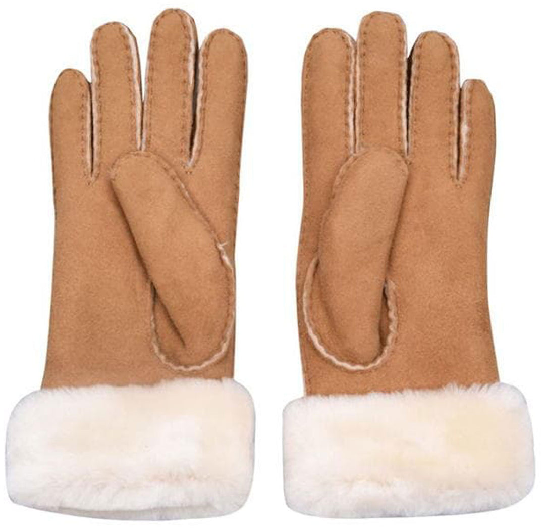 turn cuff handschuhe Ugg Australia Turn Cuff in Kastanienbraun für Damen