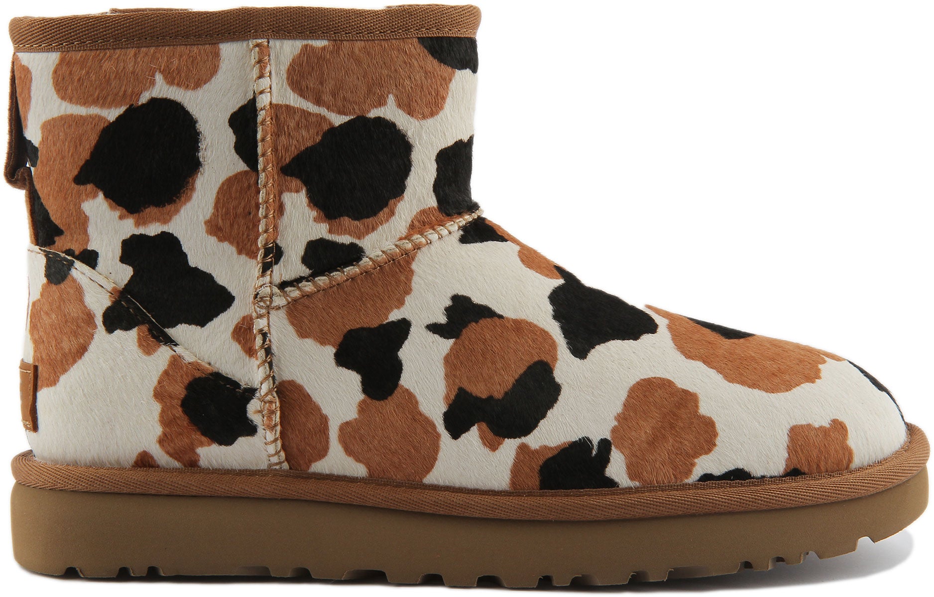 Ugg Australia Classic Mini In Cow Print For Women