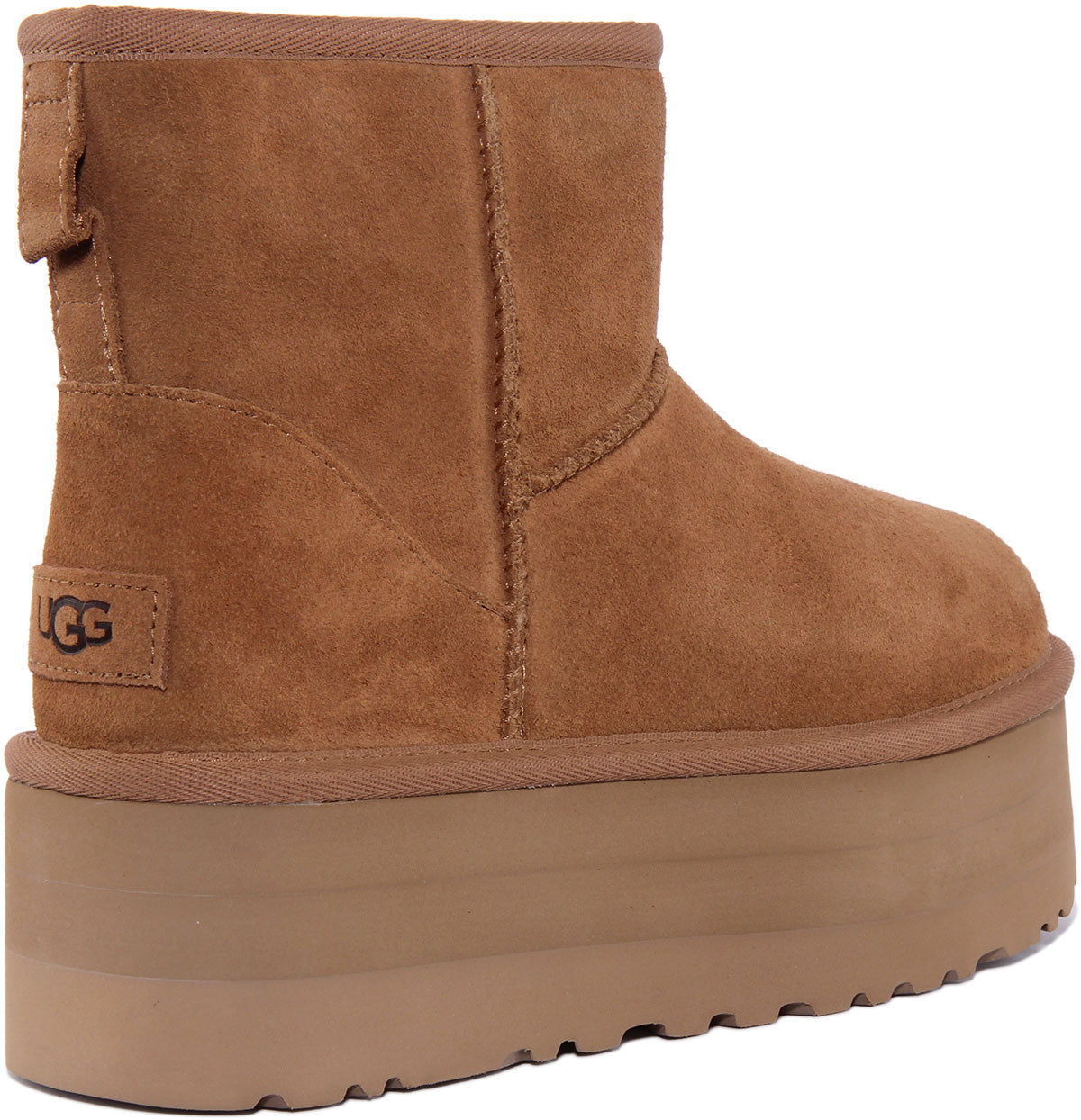 Ugg Australia Classic Mini Pl In Chestnut For Women