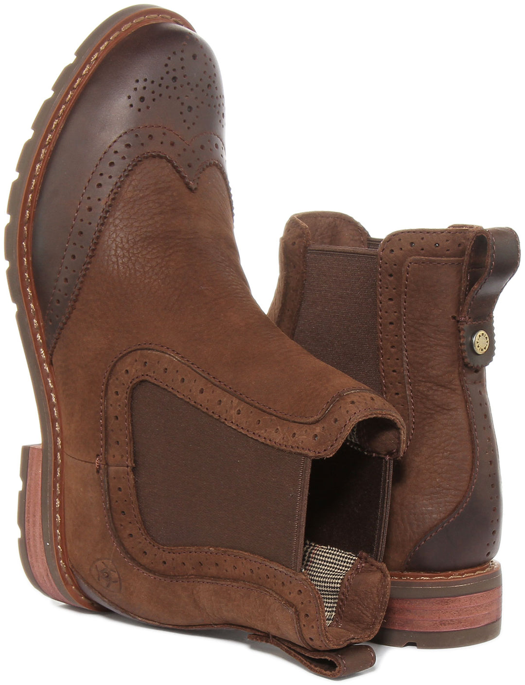 Ariat Wexford Brogue In Choco For Women