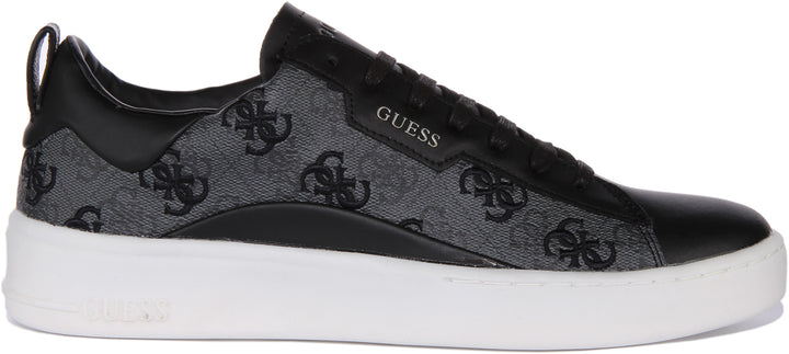 Guess Verona 4G Trainers In Coal For Men