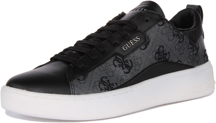 Guess Verona 4G Trainers In Coal For Men