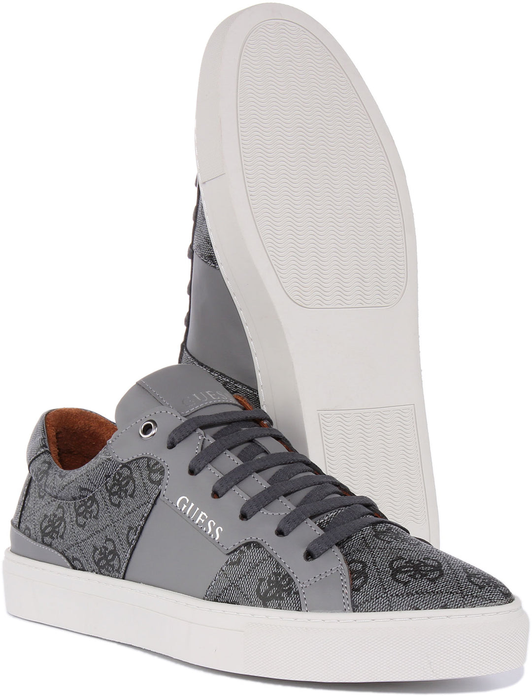 Guess Ravenna Trainers In Coal Grey For Men