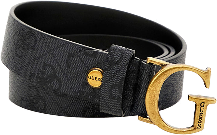 Guess Didi Adjustable Belt In 4G Coal For Women