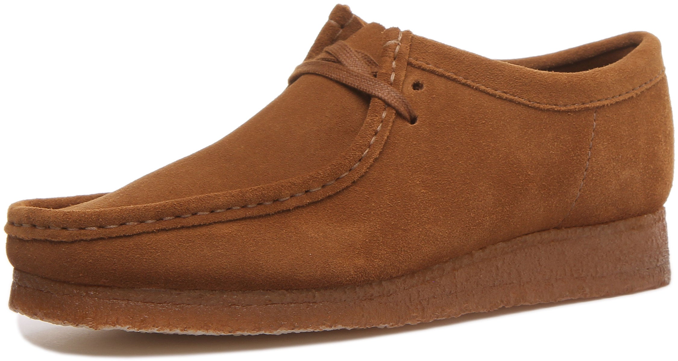 Clarks Originals Wallabee In Cola For Men | Lace up Crepe Soles