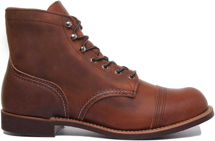 Red Wing Iron Ranger Stivaletti in pelle da uomo in rame