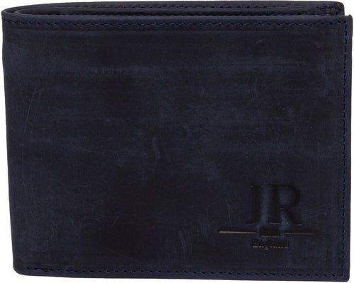 Justin Reece England Wallet 8 Card In Dark Blue