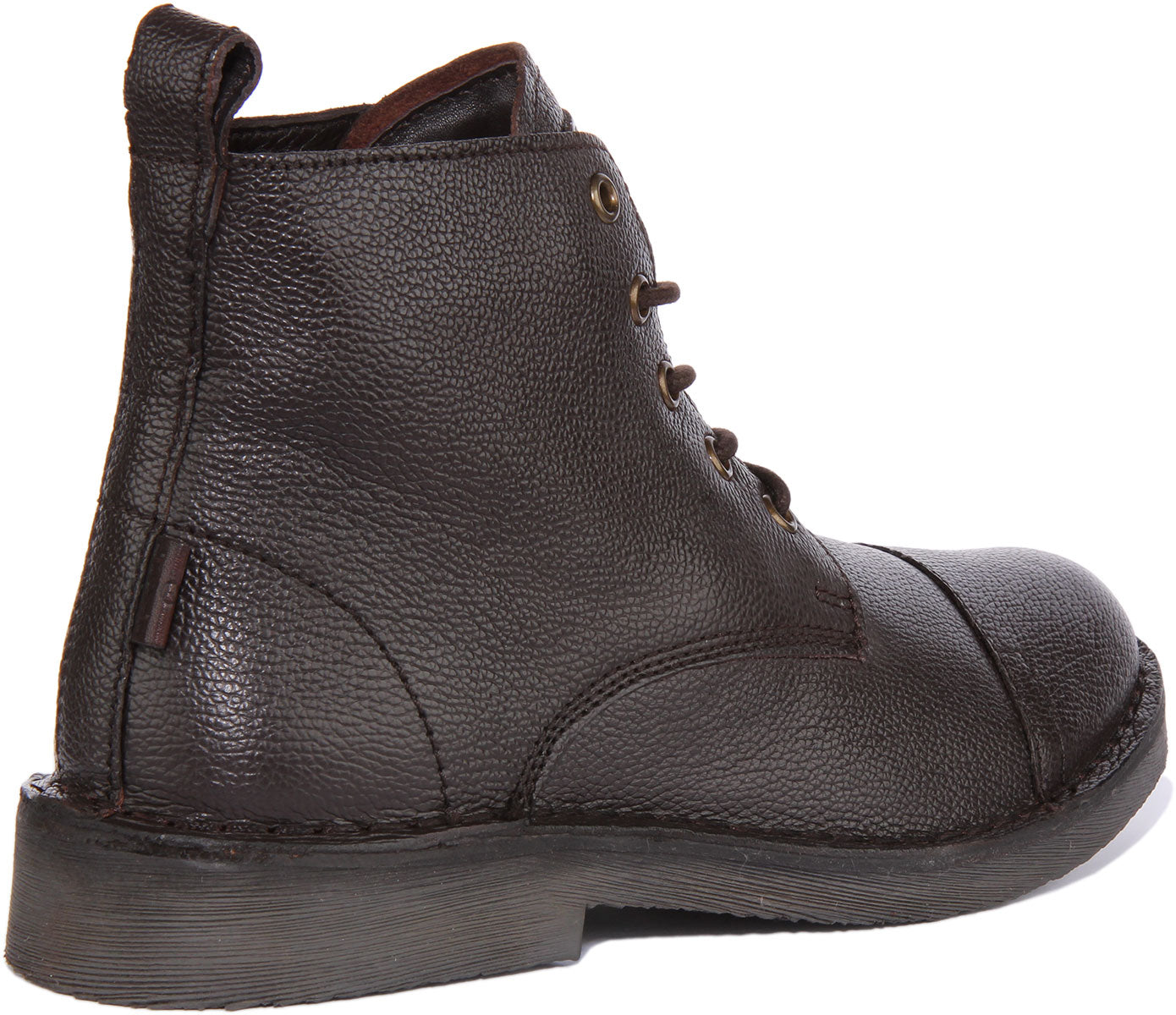 Levi s Track Boot In Dark Brown For Men Lace Up Oxford Toe