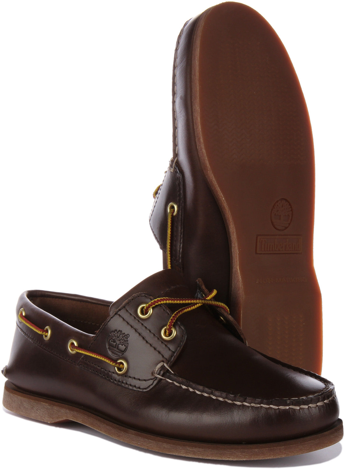 Timberland A5Qsz Classic In Dark Brown For Men | Full Grain 2 Eye