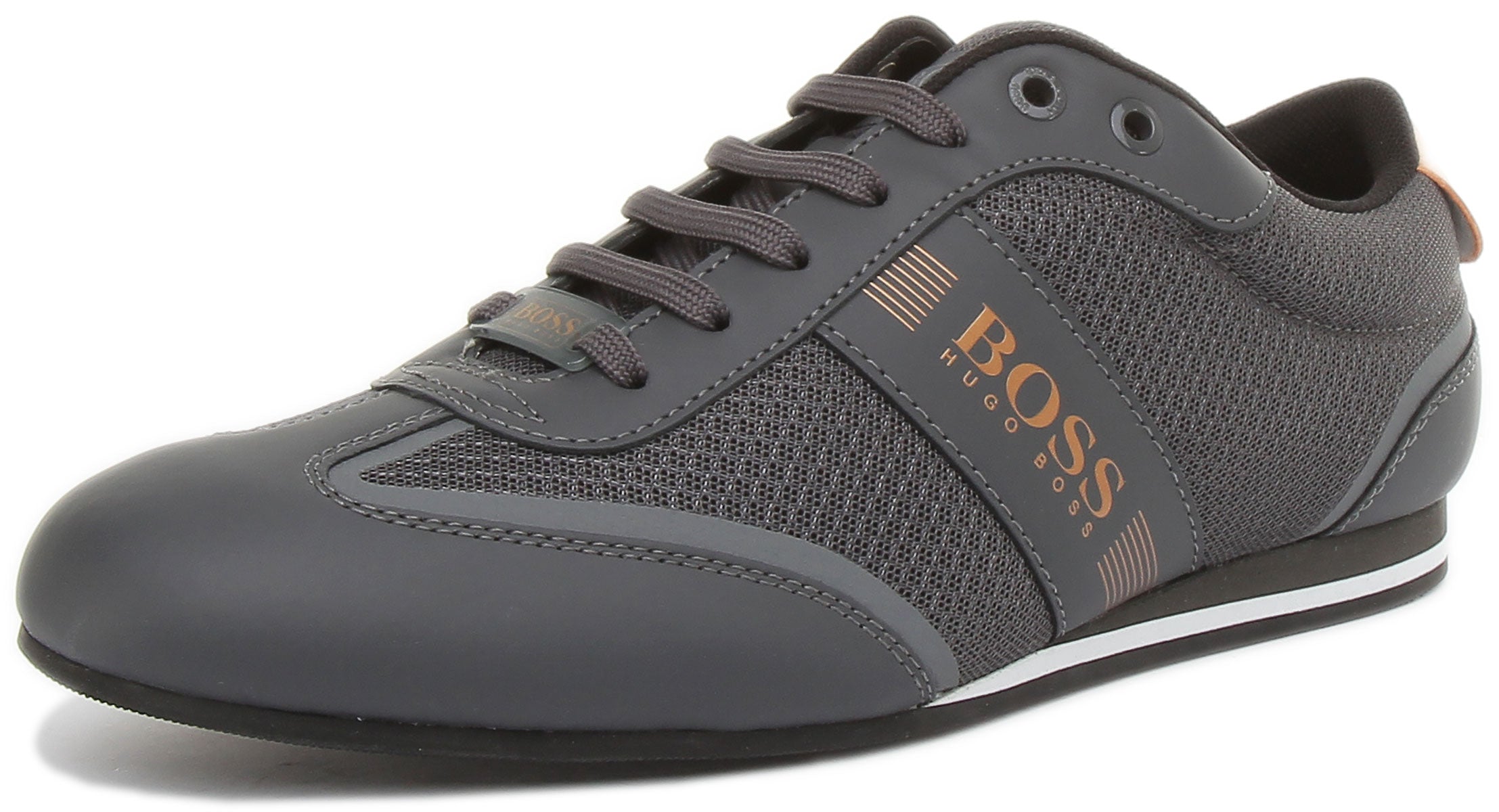 Hugo boss men's lighter low store mesh sneaker