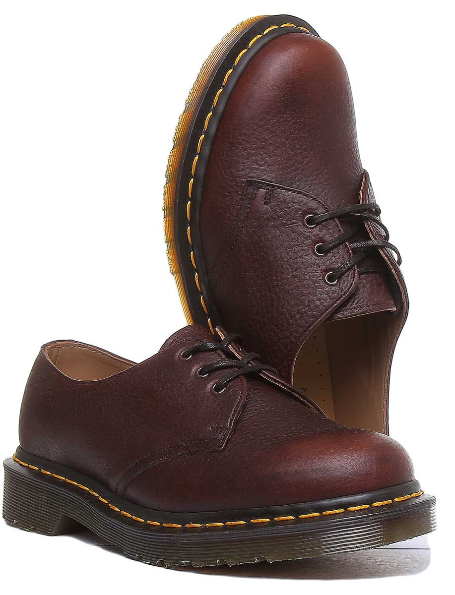 Dr Martens 1461 Abandon Made In England, In Dark Tan