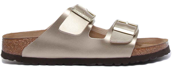 Birkenstock Arizona In Gold | Regular Fit