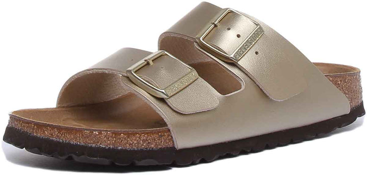 Birkenstock Arizona In Gold | Regular Fit