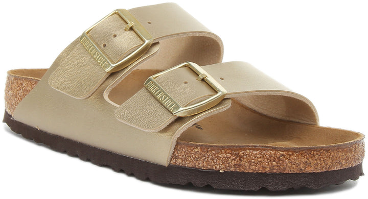 Birkenstock Arizona Bs In Gold For Women | Regular Fit