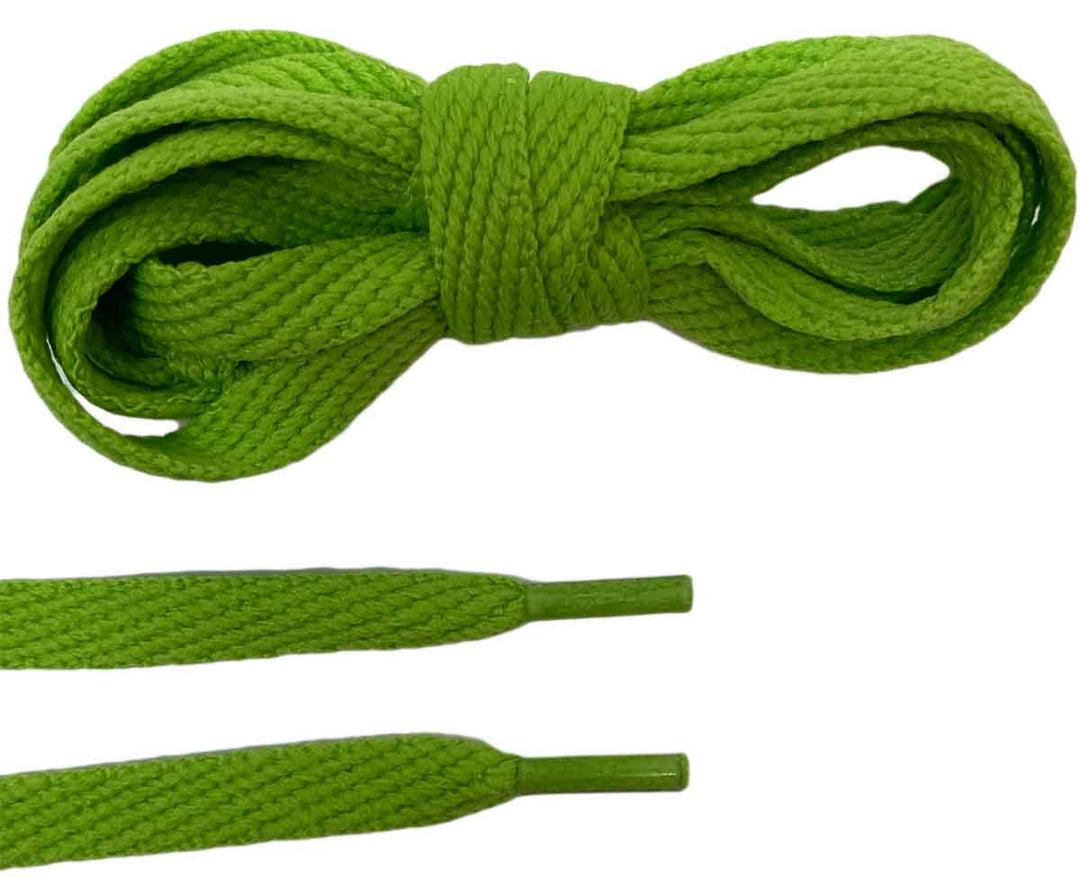 Tipstar Laces Flat Laces In Green