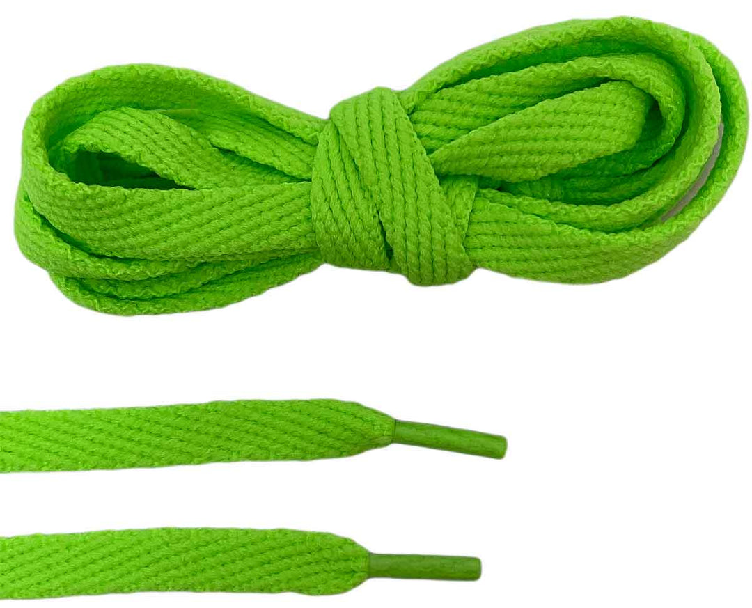 Tipstar Laces Neon Laces In Green