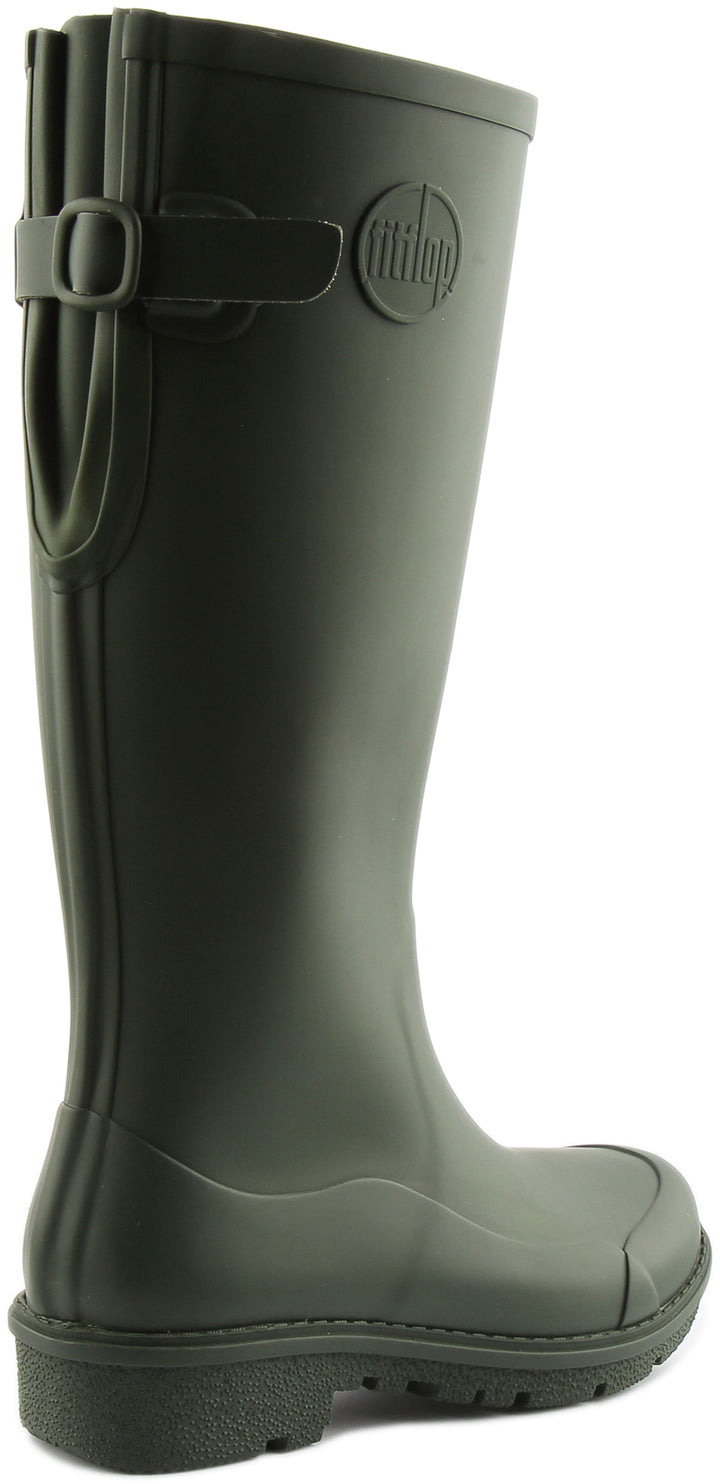 Fitflop Wonderwelly Tall In Green For Women