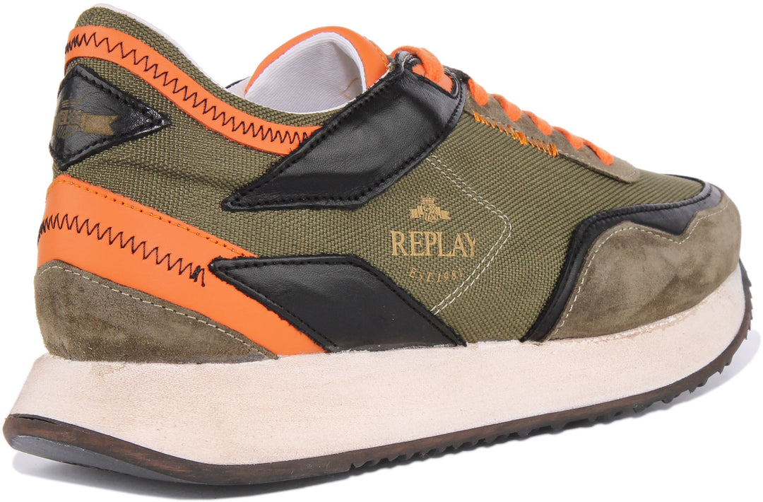 Replay New Casey In Green For Men