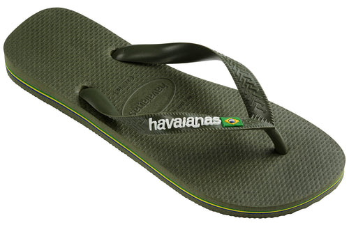Havaianas Brasil Logo Sandali infradito da in verde