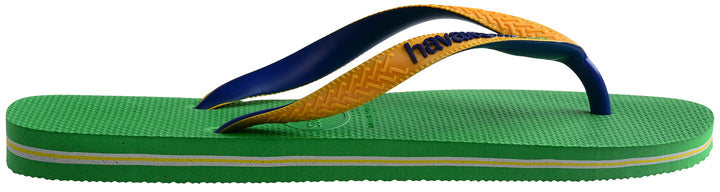 Havaianas Brasil Mix Herren Gemischte Farbige Flip Flop Sandale Grün Multi