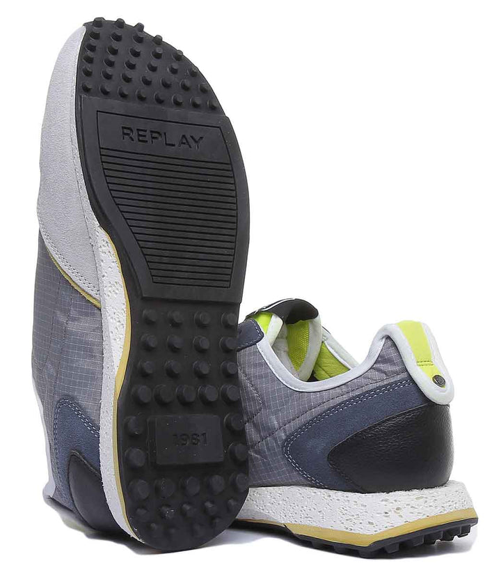 Replay Mens Trainers In Grey