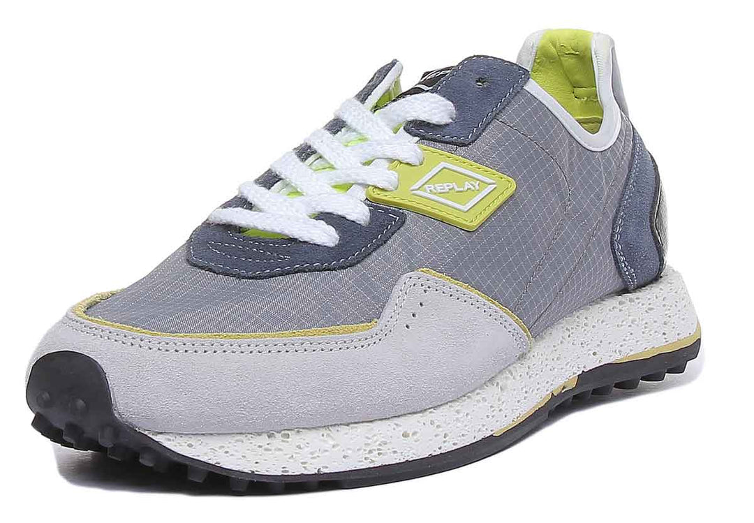Replay Mens Trainers In Grey