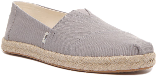 Toms Alpargata Rope In Grey For Women