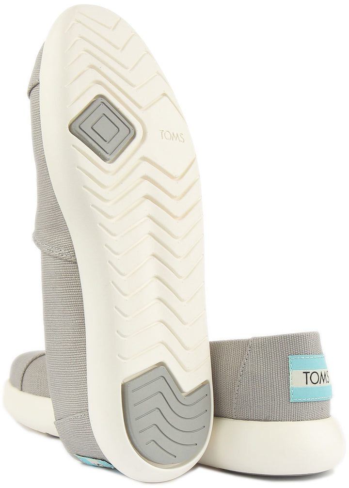 Toms Alpargata Mallow Shoes In Grey For Women