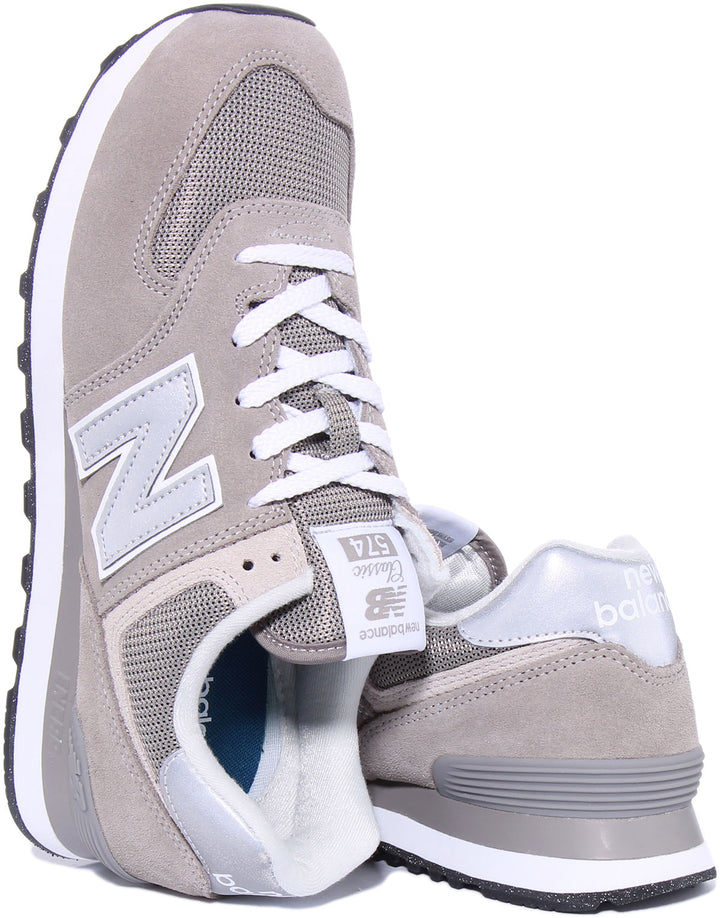 New Balance Wl574Evg In Grey For Women