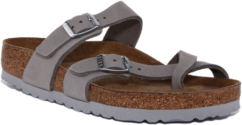 Birkenstock Mayari In Grey | Regular Fit