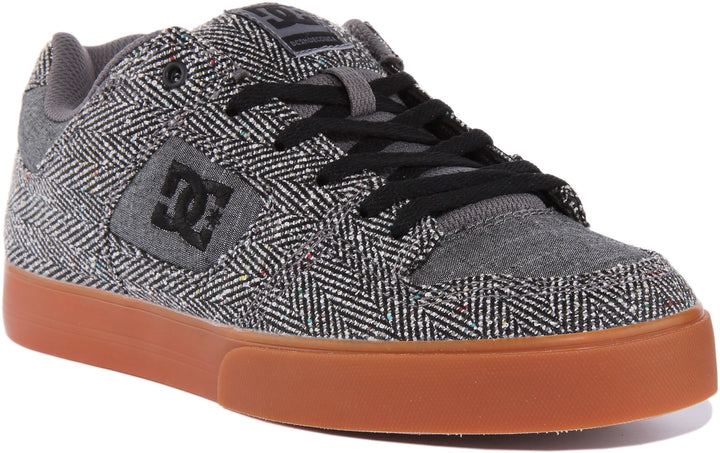 Dc Shoes Pure TX SE Tweed In Grey For Men