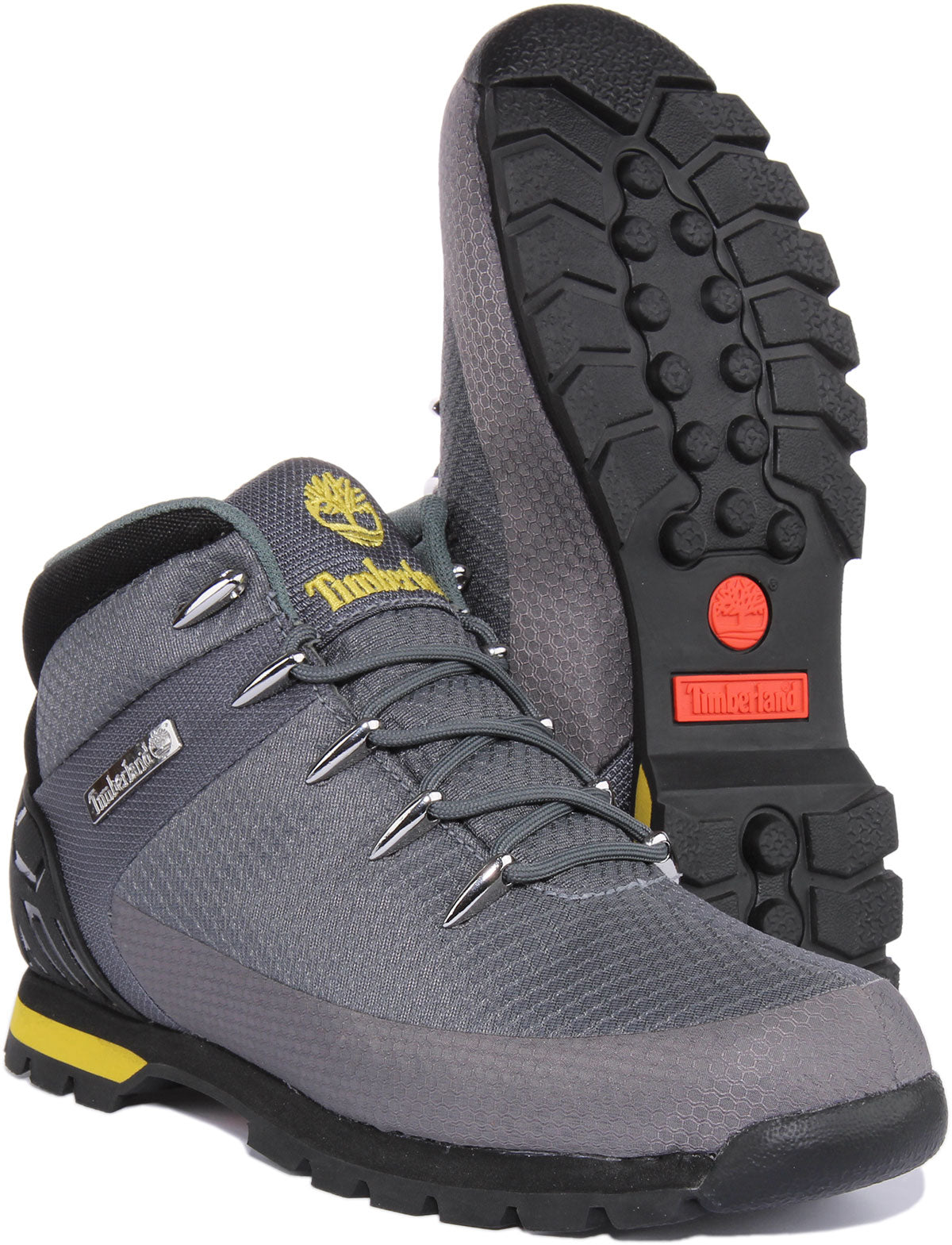 Timberland A2Kh5 Euro Sprin In Grey For Men | Lace Up Mid Hiker