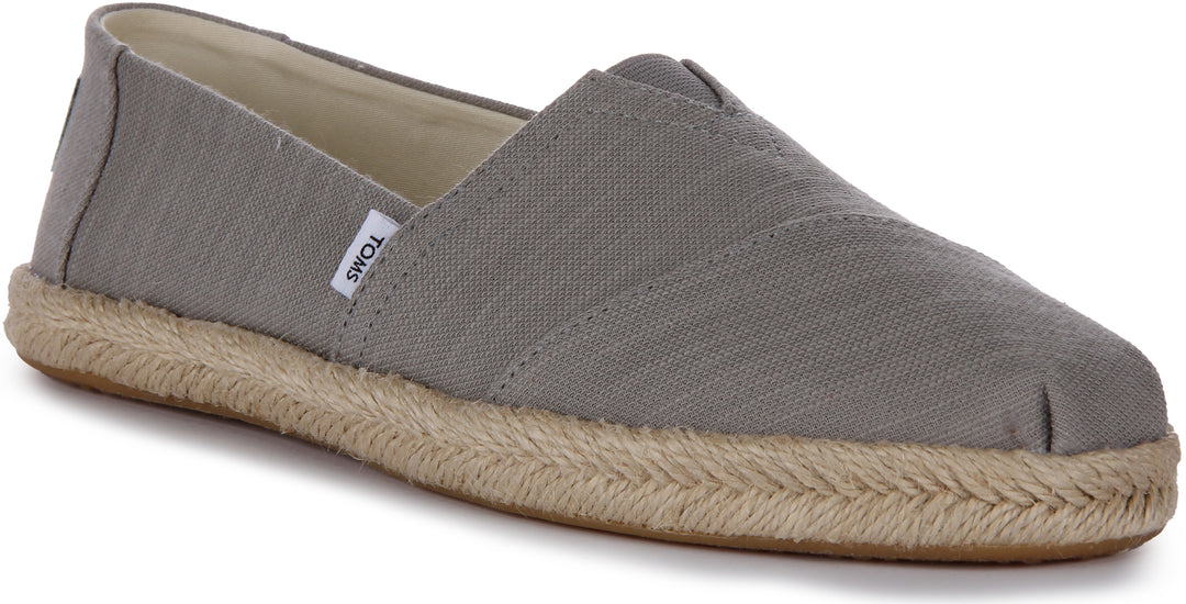 Toms Alpargata Recycle In Grey For Women