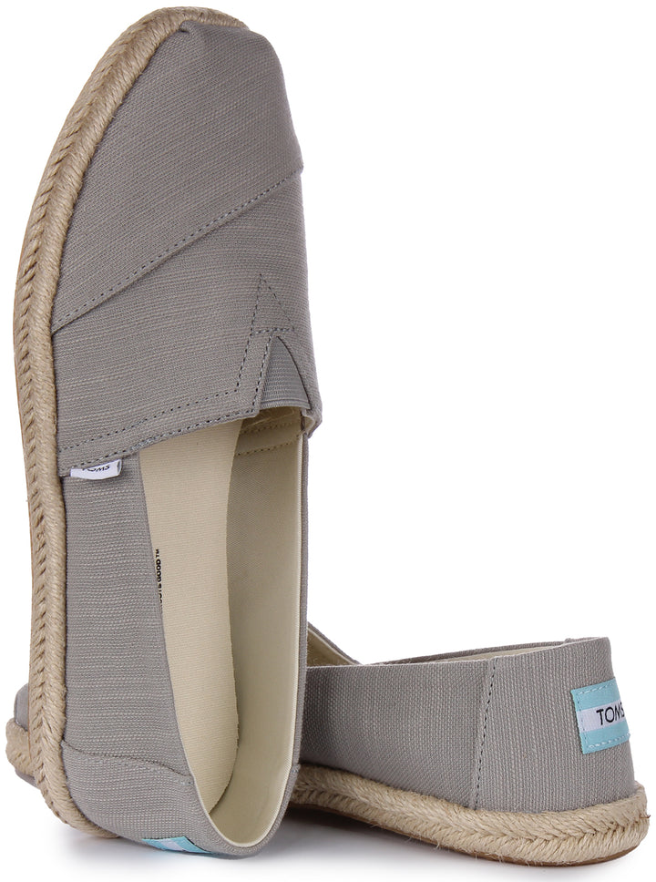 Toms Alpargata Recycle In Grey For Women