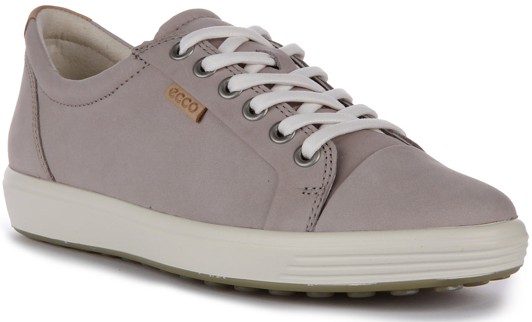 Ecco Soft en gris para mujeres Zapatos informales cotilios de