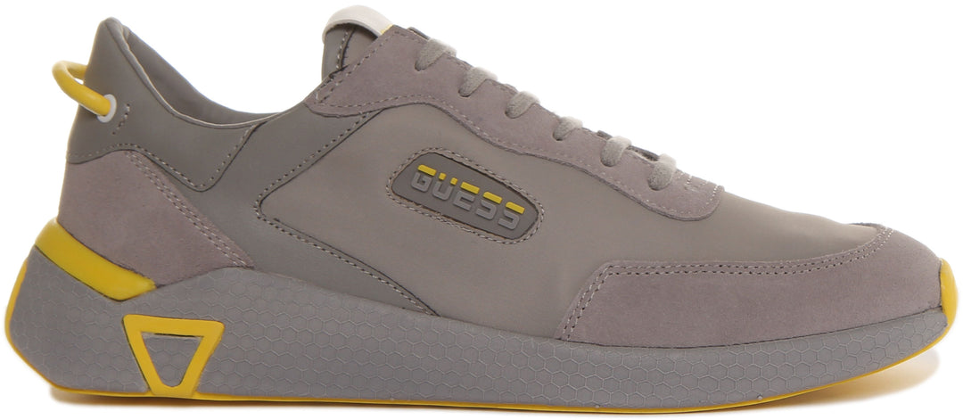 Guess Fm5Mnafab12 In Grey Yellow For Men