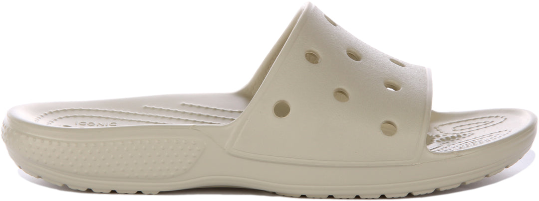 Crocs Klassische Crocs Slide Sandale Ivory